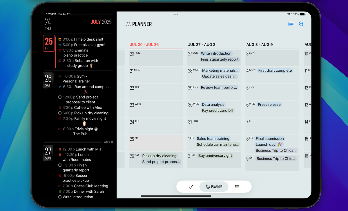 Big Picture: Planner